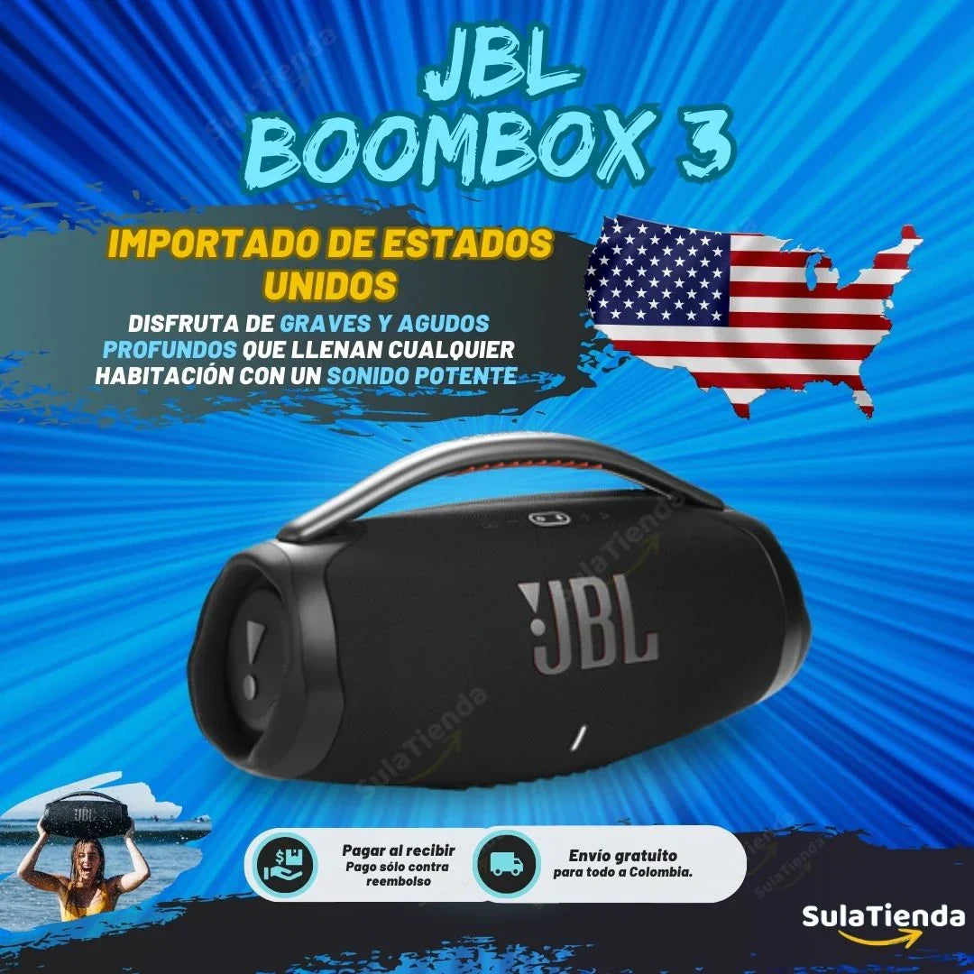 BOOMBOX 3 RÉPLICA SUPER PREMIUM IMPORTADO - ¡ÚLTIMAS UNIDADES EN STOCK!