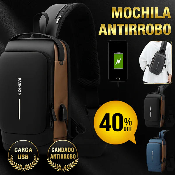 đź”’ Mochila antirrobo - seguridad, estilo y tecnologĂa en tu espaldas