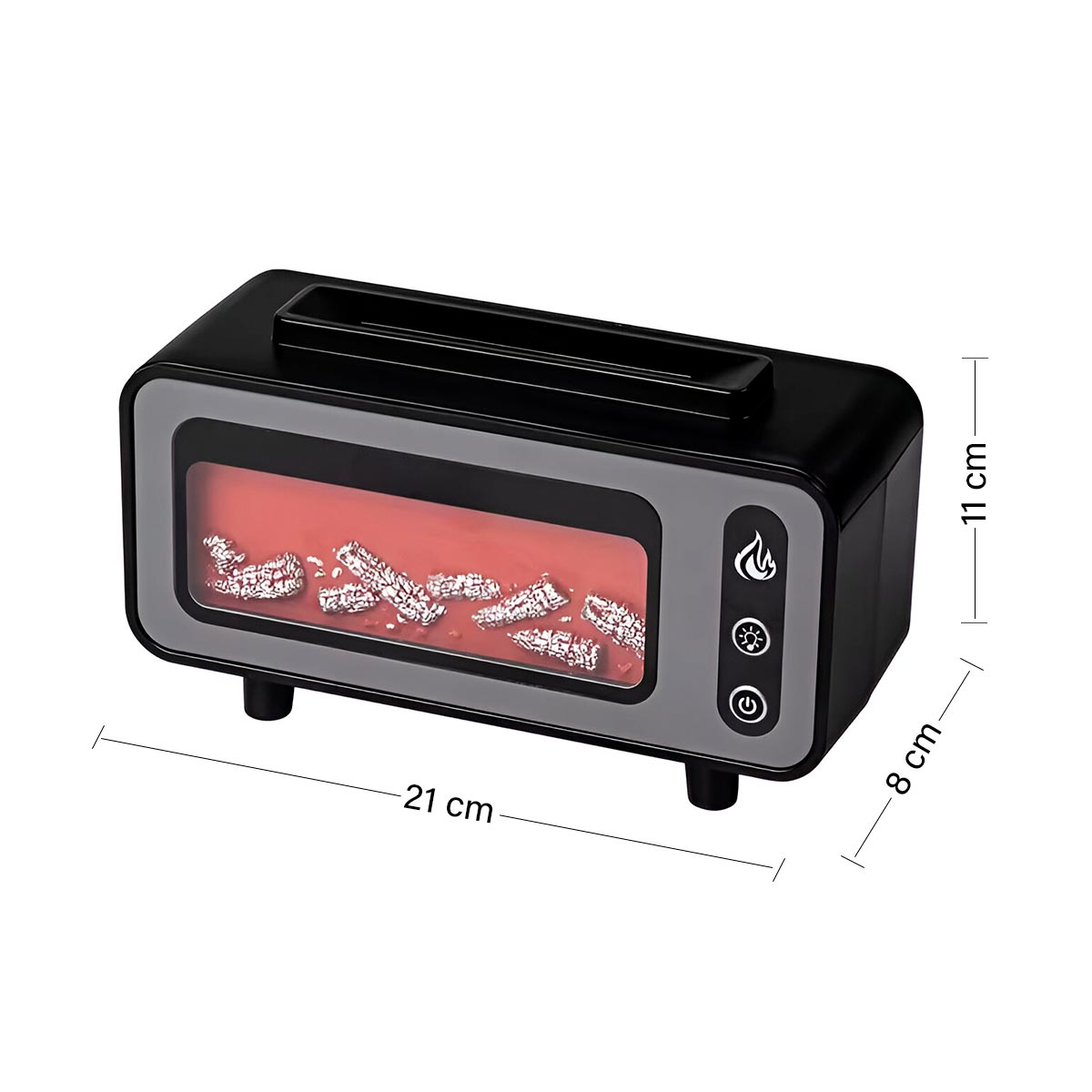 Humidificador Chimenea Led