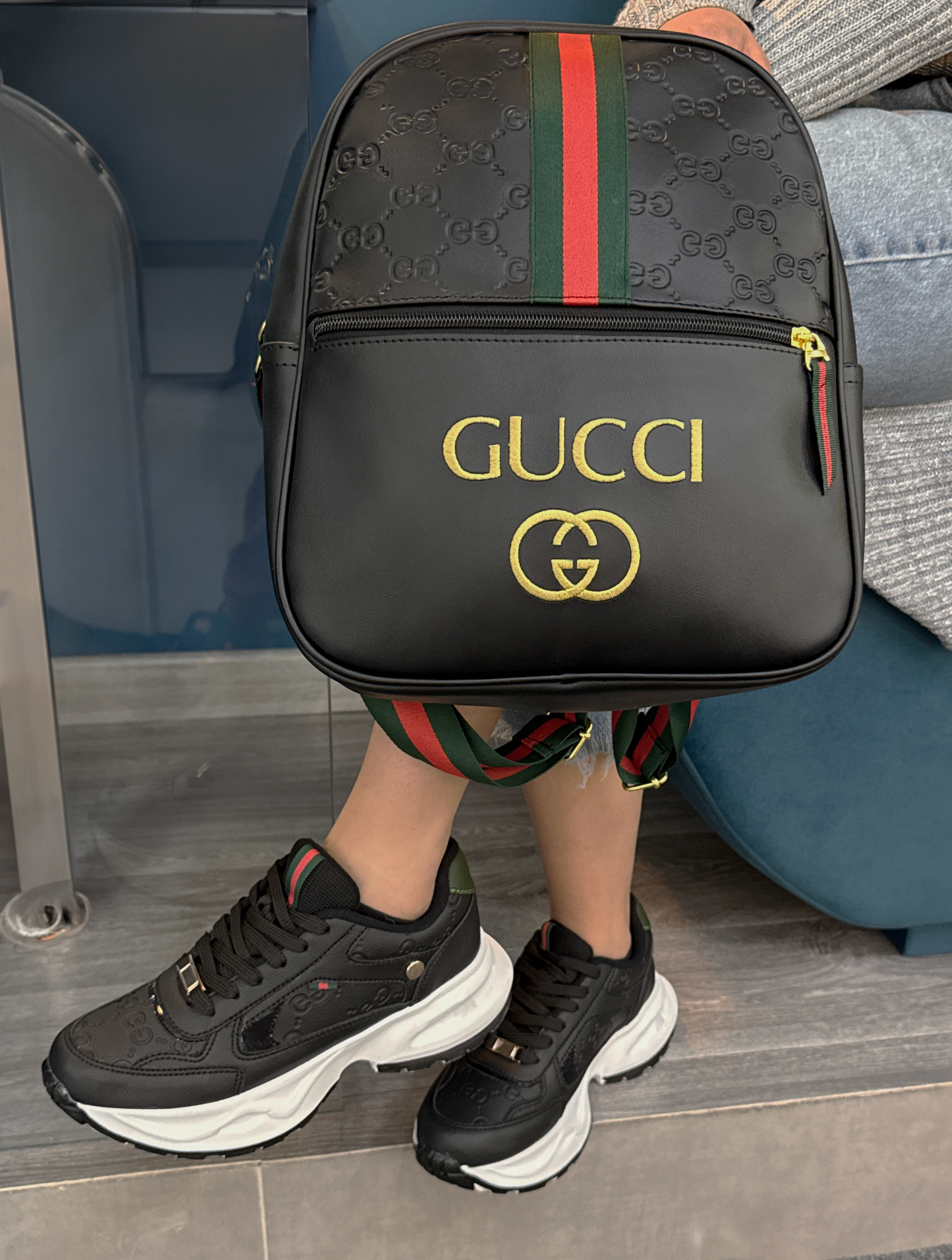 GUCCI LÍNEA PREMIUM - Compra 1 y Llévate 2 – Tenis + Mochila GRATIS
