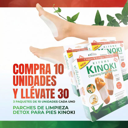 Kinoki DETOX - Compre 10 y Llevate 30 GRATIS