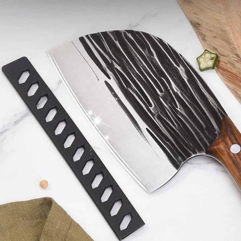 Cuchillo Profesional Japones Tazaki de Acero Inoxidable - El Más Filoso del Mundo