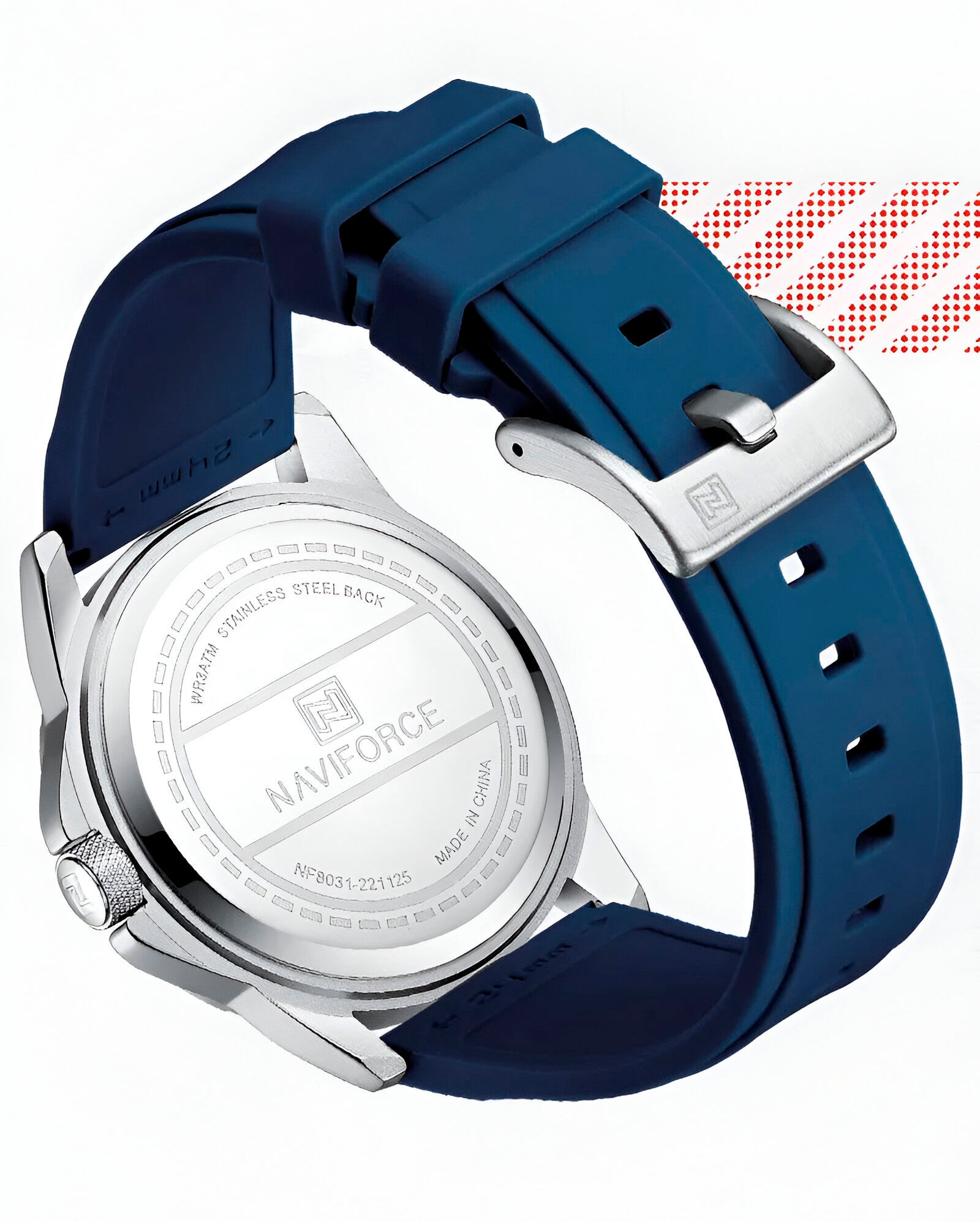 Reloj Naviforce Casual Nf8031 Crono Homb