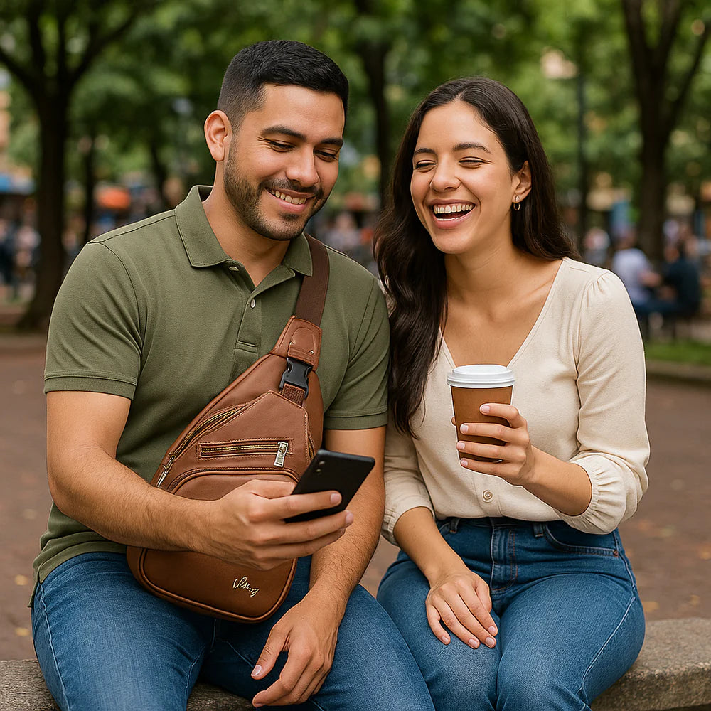 🔥 ¡Liquidación Vélez BLACKFRIDAY! - BOLSO CUERO PREMIUM VÉLEZ